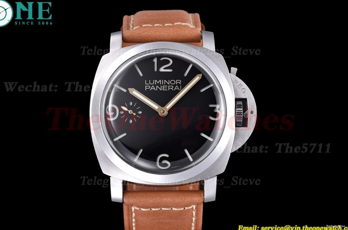 A6497 LE Brown HWF Dial Luminor SS Pam1080 47mm 1219